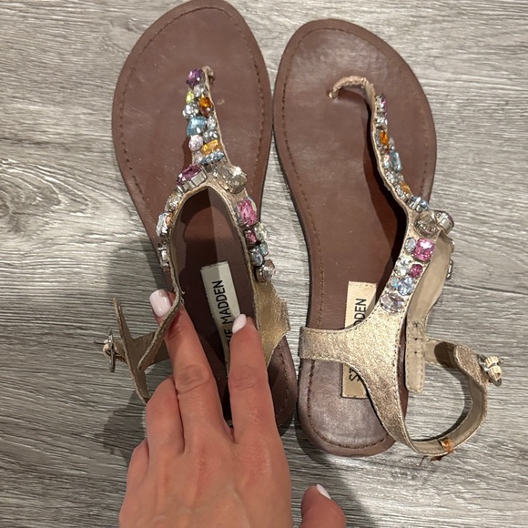 Steve Madden Women's Embellished Sandals - Picture 1 of 1